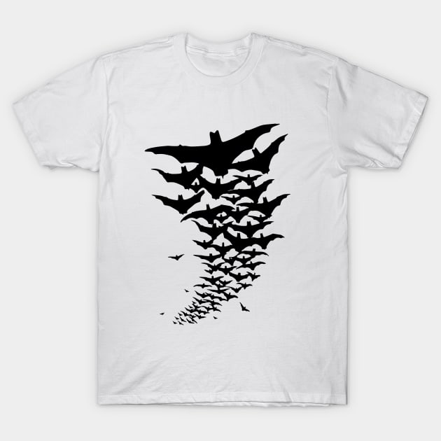 bats swarm T-Shirt by Qualityshirt